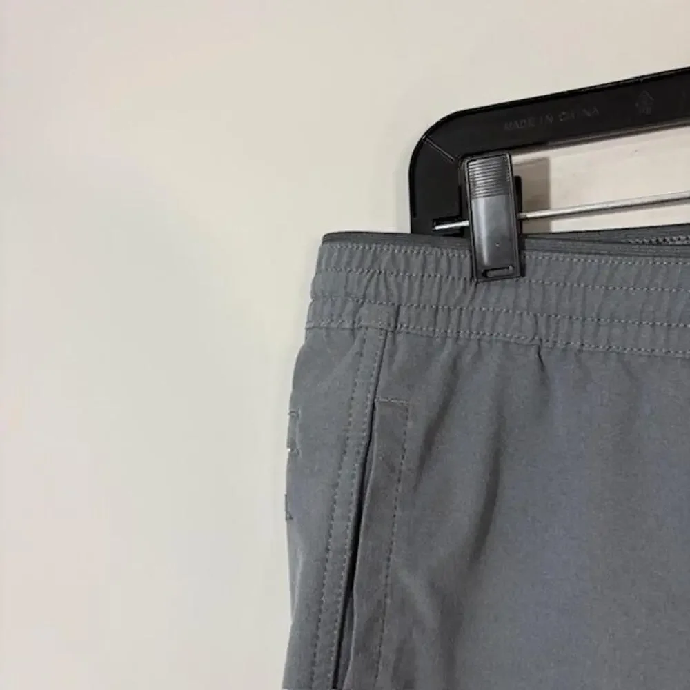 Kuhl Shorts Mens Medium Gray 10 Inseam Chino Elastic Waist Stretch 5257